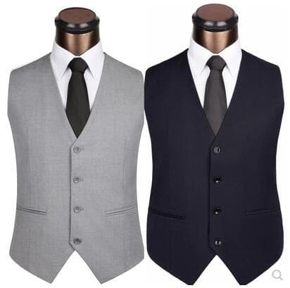 Men's Clothing Slim Suit Vest Suit Vest Casual Professional Vest Groomsmen Vest