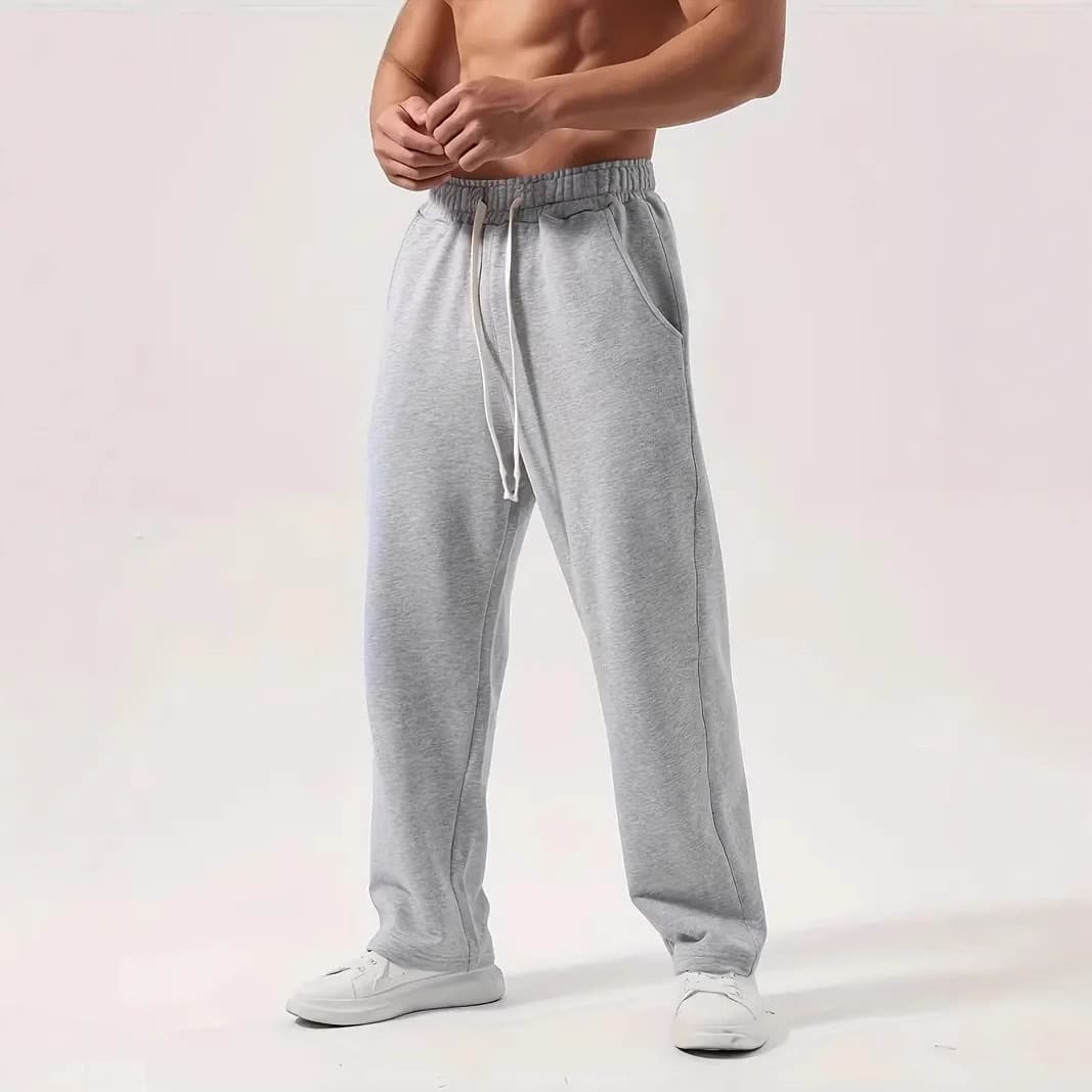 Men's Clothing Sports Pants Autumn And Winter Straight Loose Pants Sweatpants Casual Boys Mopping Trousers