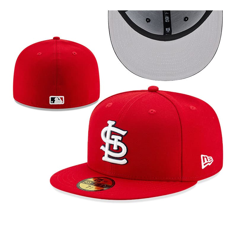 Casquette de baseball brodée, protection solaire intégrale, taille L (5A), de qualité supérieure Los Angeles Dodgers, pour l'exportation.