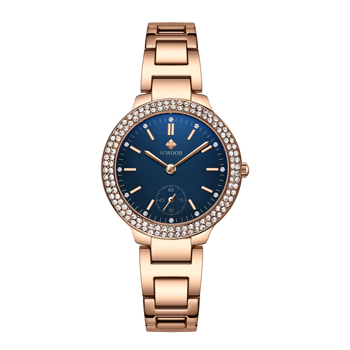 WWOOR8854 Women's Watch Waterproof Quartz Steel Band Watch Fashion Casual Women's Watch Watch Watch