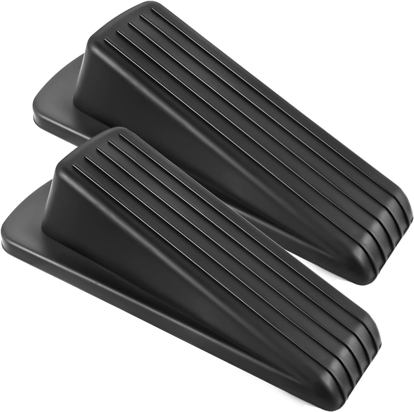 Premium Door Stopper - Stackable Rubber Wedge | Carpet Friendly | Sturdy