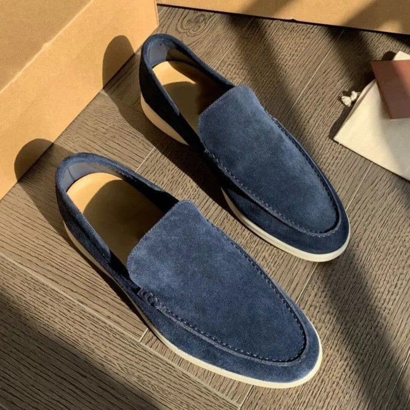 Chaussures en stock chez Whaleup ! Mocassins LP originaux Y Foreign Trade, chaussures plates décontractées en daim pour hommes !