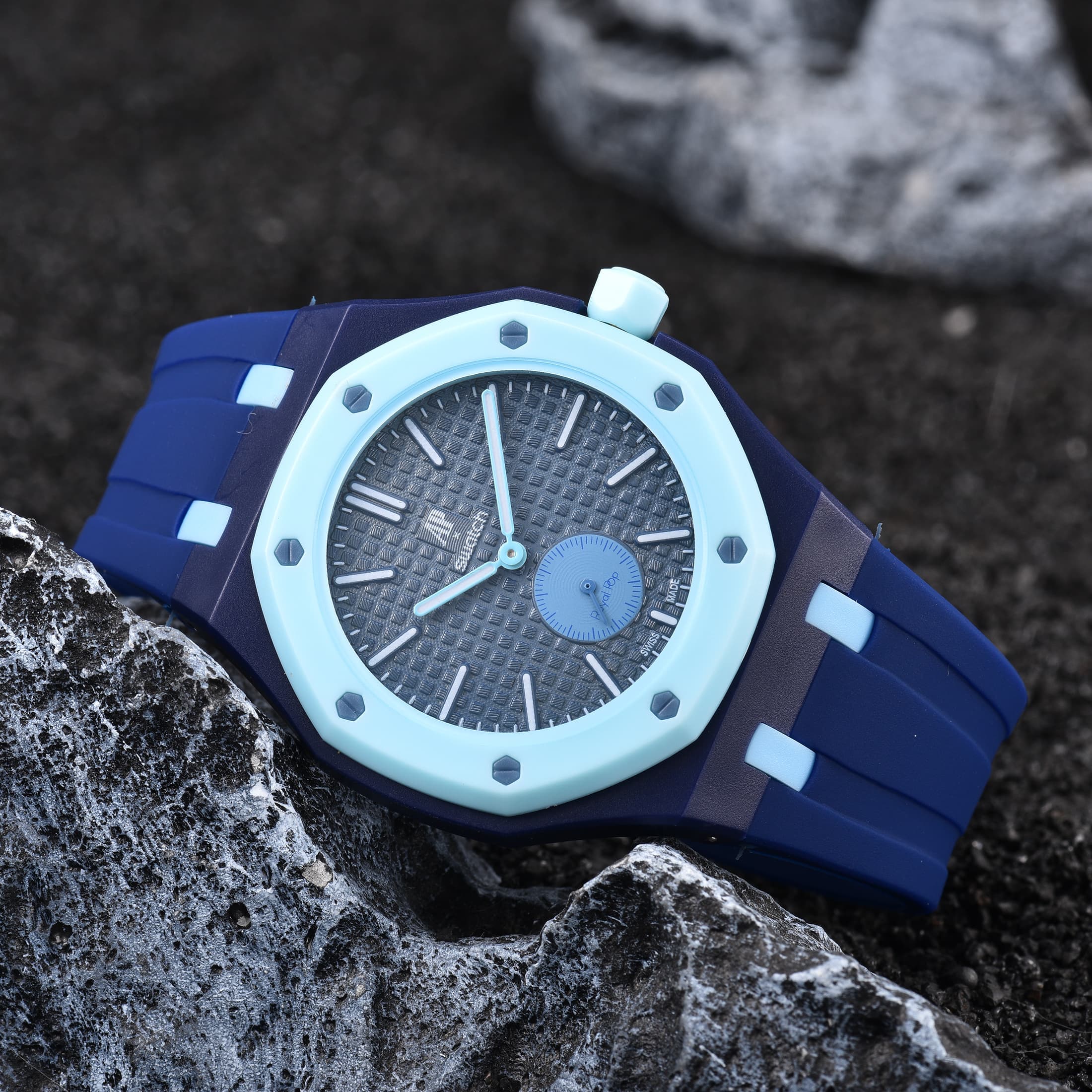 Dernière montre à quartz pour homme, marque de renom, précise même en marchant, verre résistant aux rayures et à l'usure