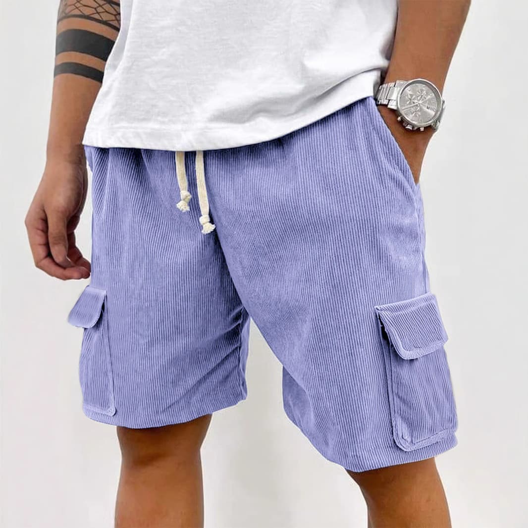 Men's Clothing New Casual Shorts Coconut Tree Print Hawaiian Men's Beach Pants