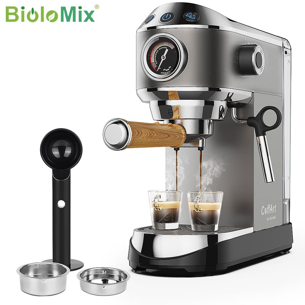 20 Bar with pressure gauge Espresso coffee machine