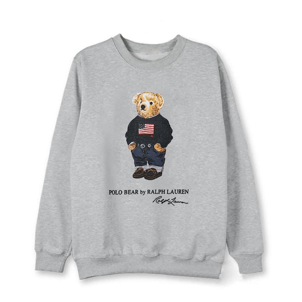 Vêtements pour femmes TWICE Nayeon Airport, même style, sweat-shirt à col rond, vêtements périphériques, ours mignon, haut à manches longues,