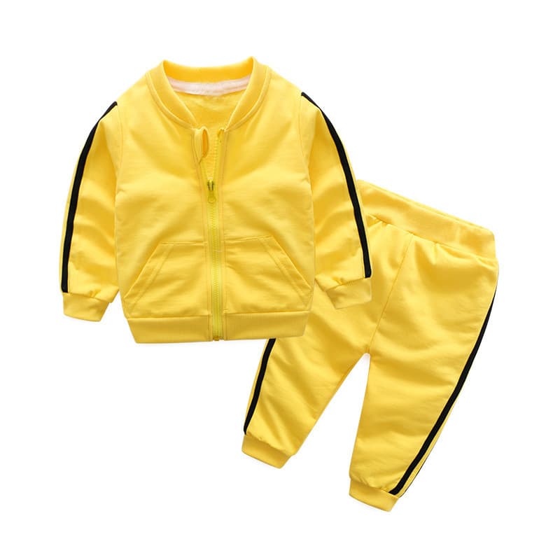 Kid's Clothing boys and girls spring sports suits children's sweatshirts loose two piece suits sportswear
