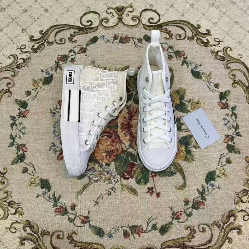 Chaussures montantes décontractées en toile DIOR B23 inspirées du cinéma