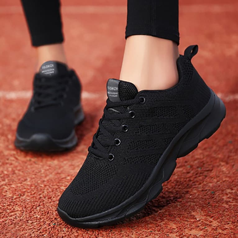 Fujian Cold Sticky Women's Spring Mesh Lightweight Soft Sole Sports Women Flat Non-Slip Casual Versatile Running Shoes