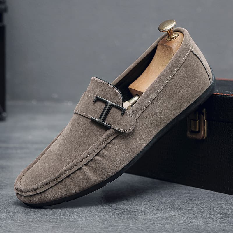 New slip-on casual men's shoes shoes soft soles soft surface non-slip
