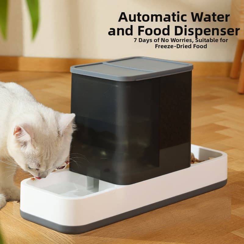 Automatic Cat Feeder And Water Dispenser Self Service Pet Food Dispenser Dog Water Dispenser Pet Supplies