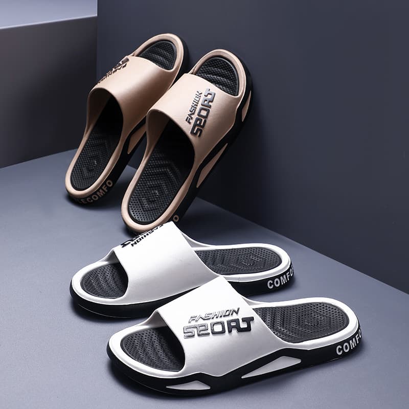 Slippers Men's Summer Bath Large Size Bathroom Non-slip Sandals For Men
