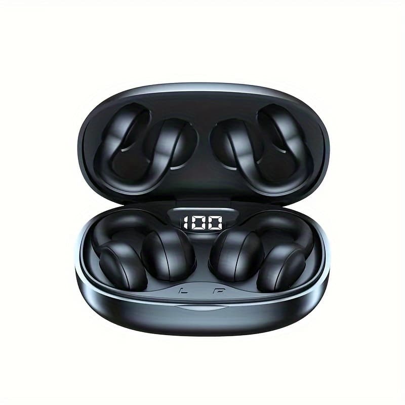X58 Air Conduction Bt Headset Clip Ear Wireless Noise Cancellation Sports Call Long Endurance Without Headphones