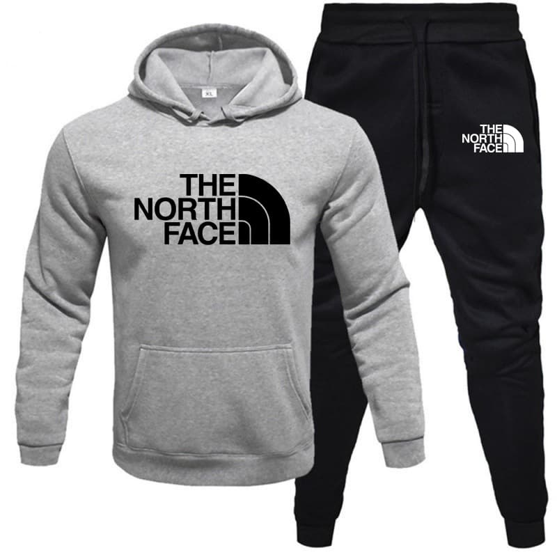 Ensemble sweat-shirt à capuche et pantalon de jogging pour homme, collection printemps-automne 2024.