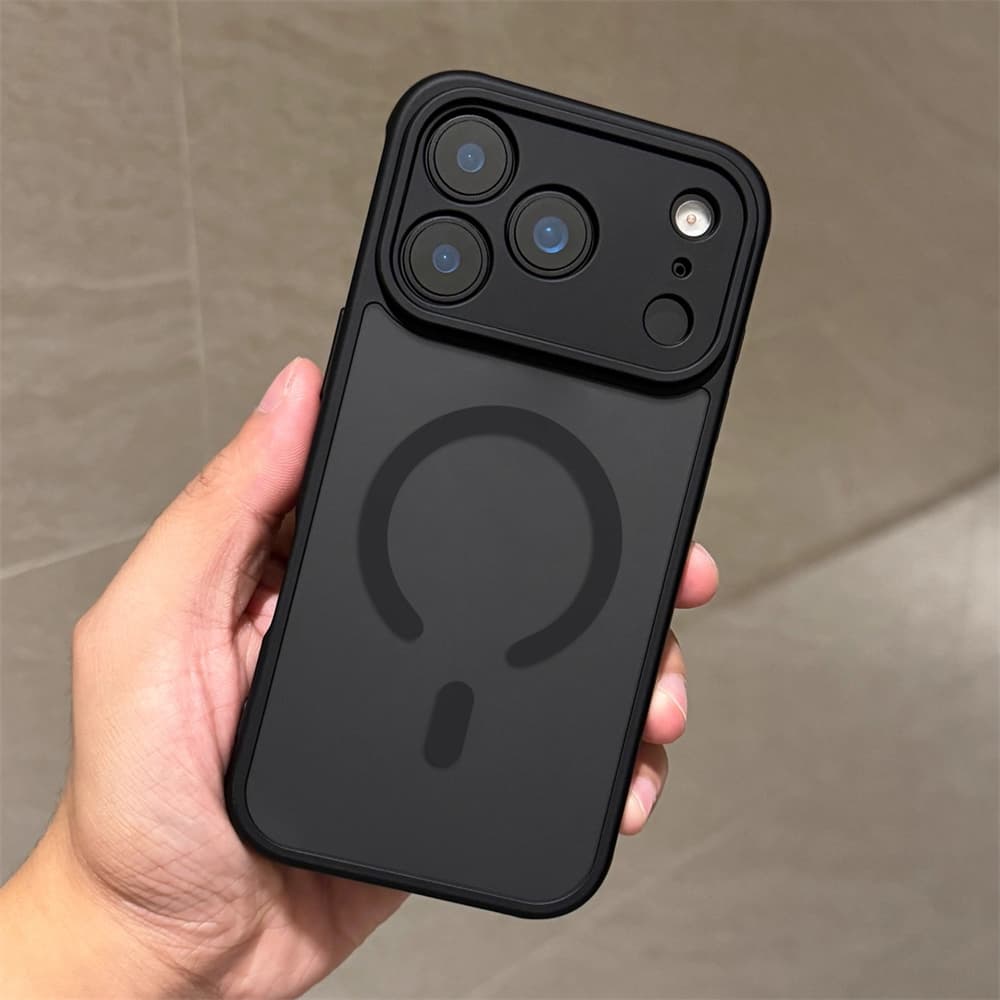 Shockproof Skin Feel Matte Magnetic Case For IPhone 17 Pro Max 16 15 14 13 12 Pro Max Plus 17 Air 16e Translucent Cover