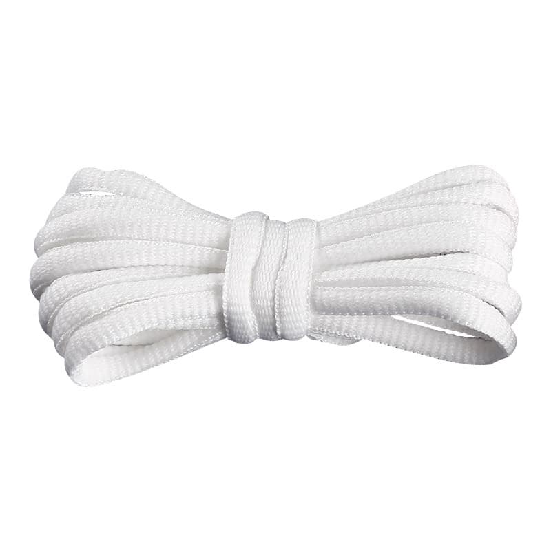 Shoe Accessories semi circular shoelaces basketball shoes sports shoes casual shoes shoelaces black and white blue color oval shoelace rope