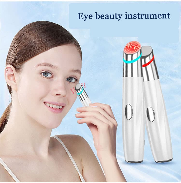 Eye Beauty Instrument Artifact Household Eye Protection Vibration Introduction Beauty Instrument Gift Electric Hot Compress Eye Cream Eye Massager
