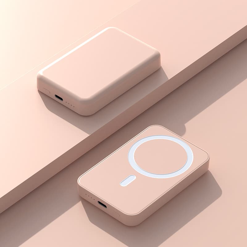 Magnetic Wireless Power Bank 10000mAh PD Fast Charging Portable Battery For IPhone & Android - Slim & Lightweight