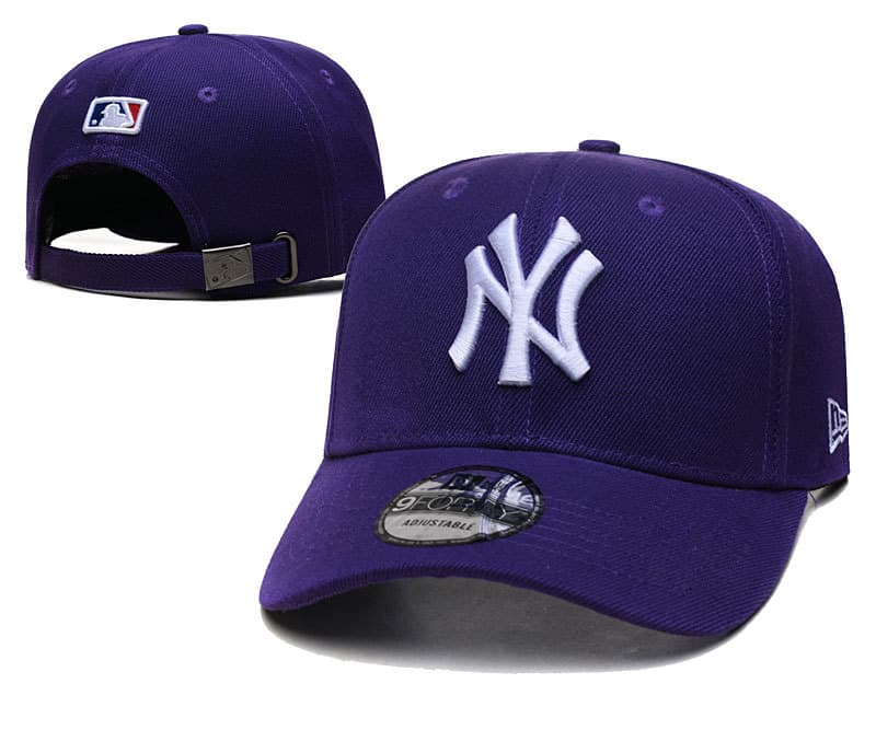Casquette unisexe transfrontalière, grand logo, visière rigide, broderie, style sport décontracté NY, commerce extérieur
