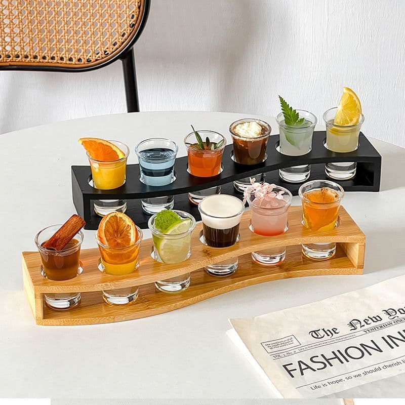 Ensemble de mélange de cocktails Tequila Bomber Internet Celebrity B52 Bullet Verre à vin One Shot Cup