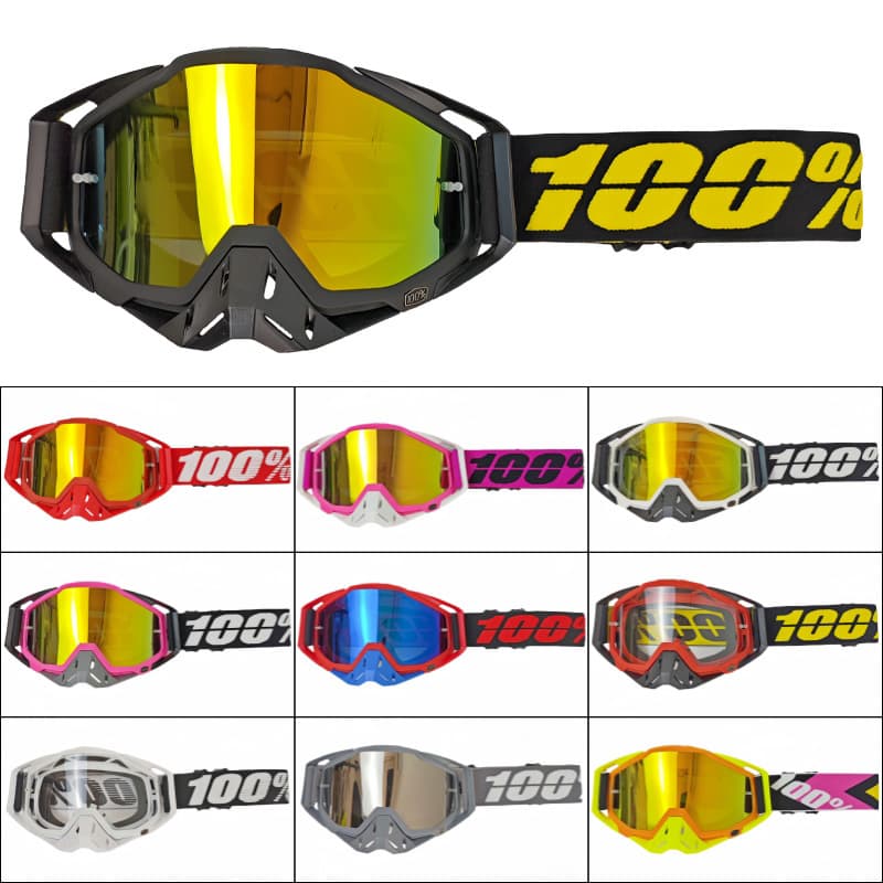 12.9 Yuan/pair -100% Riding Glasses, 100% Helmet, Wind Goggles, Motorcycle Off-road Goggles