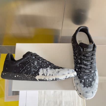 Chaussures d'entraînement d'été unisexes à bout rond plat, pointure 25, style allemand, baskets de sport décontractées et polyvalentes, parfait