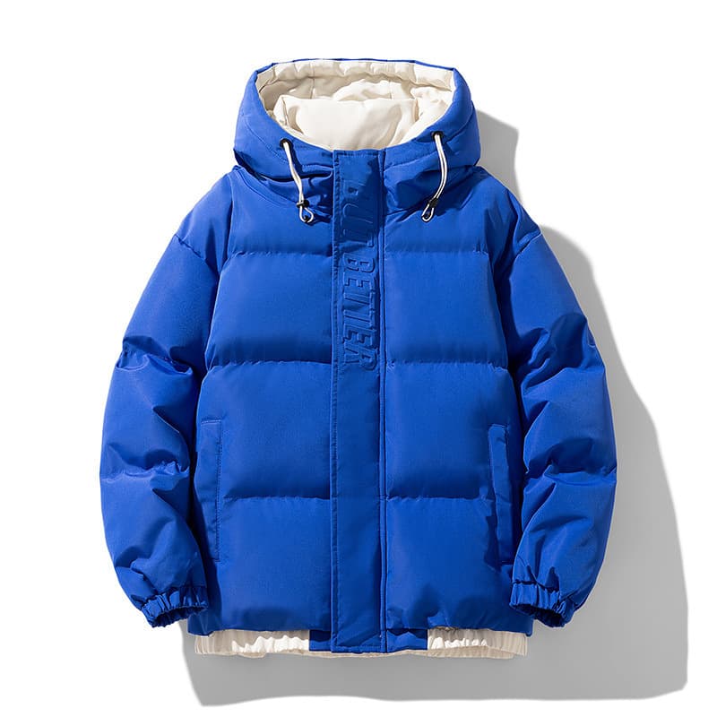 Padded Clothes Men's Flow Padded Jacket Couple Bread Clothes Thickened Padded Clothes Jacket Men