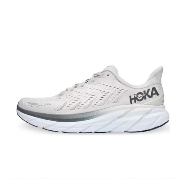 Chaussures de sport Bondi 8 Clifton 9 Runner Carbon X2 Triple Black White Light Blue Designer de sports de plein air