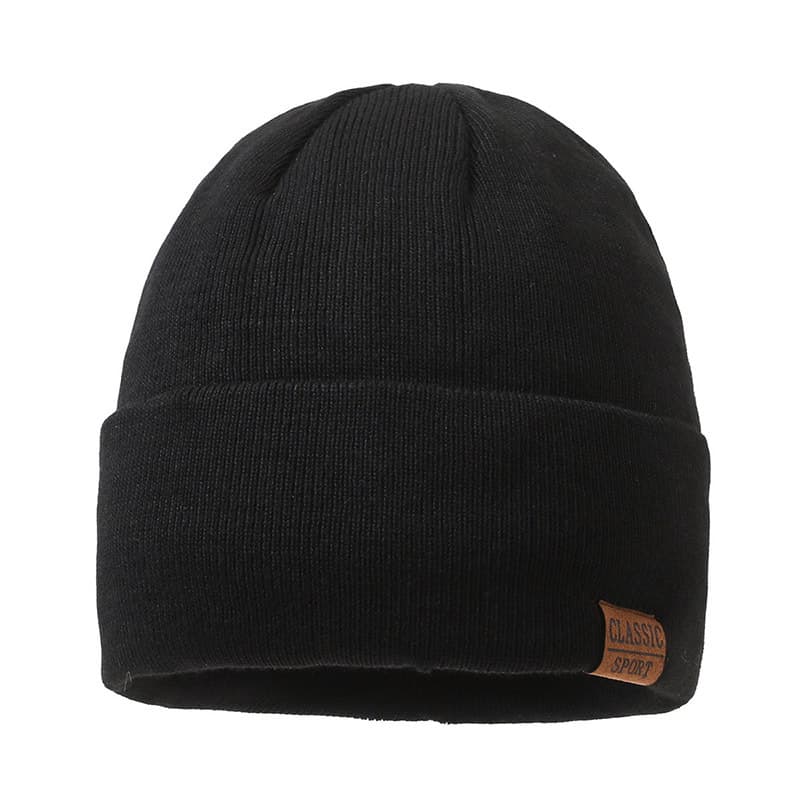 Unisex Knitted Hat Men's Korean Version Of Autumn And Winter Windproof Warm Pullover Hat Outdoor Fashion Simple Casual Woolen Hat