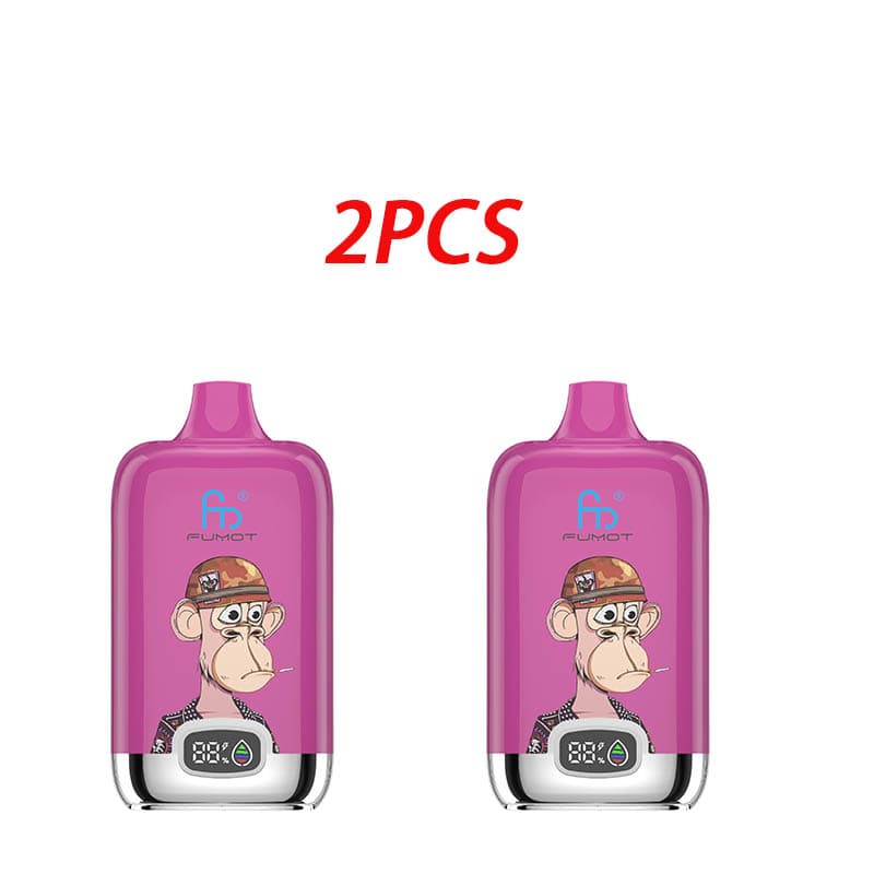 2PCS 12000 Puffs RANDM TORNADO Myrtille Framboise Saveur Fruitée Jetables Vape Cigarettes Électroniques Appareil Kit De Démarrage