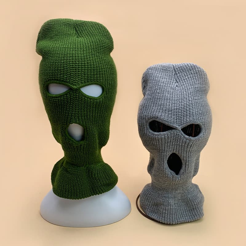 Unisex Windproof Hip-Hop Funny Balaclava Beanie For Fall & Winter – Trendy Party & Streetwear​