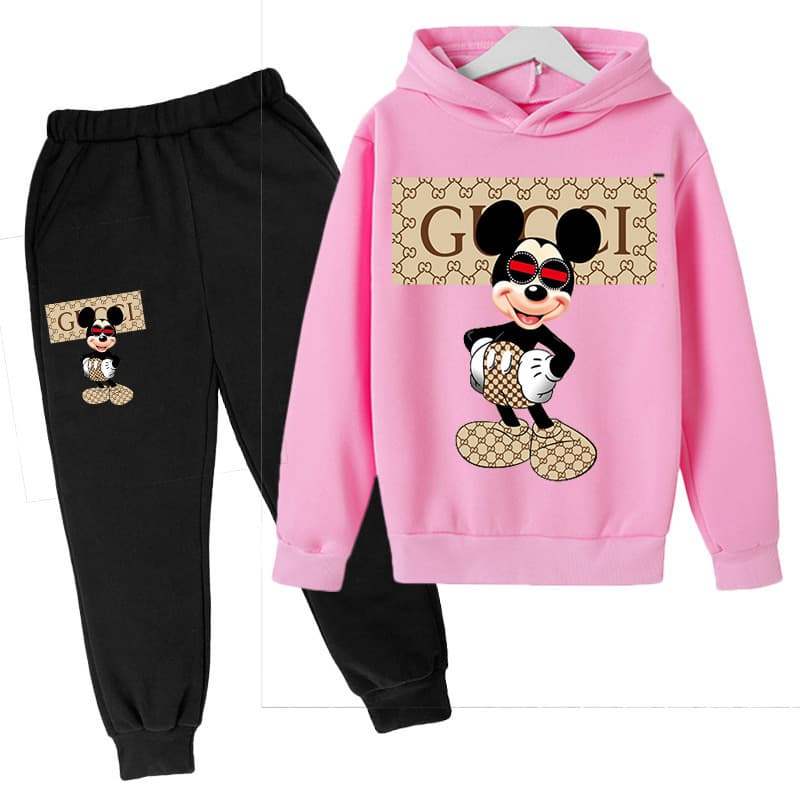 Vêtements pour bébé et mère Sweat à capuche tendance pour garçons et filles
