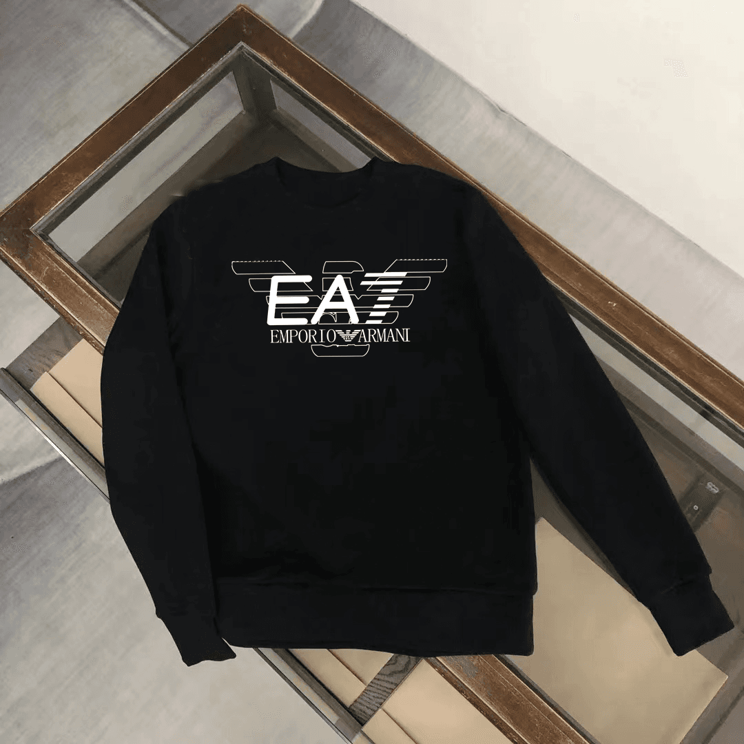 Pull col rond tendance automne/hiver 2026 pour hommes et femmes, vêtement de sport imprimé, sweat à capuche décontracté à col rond