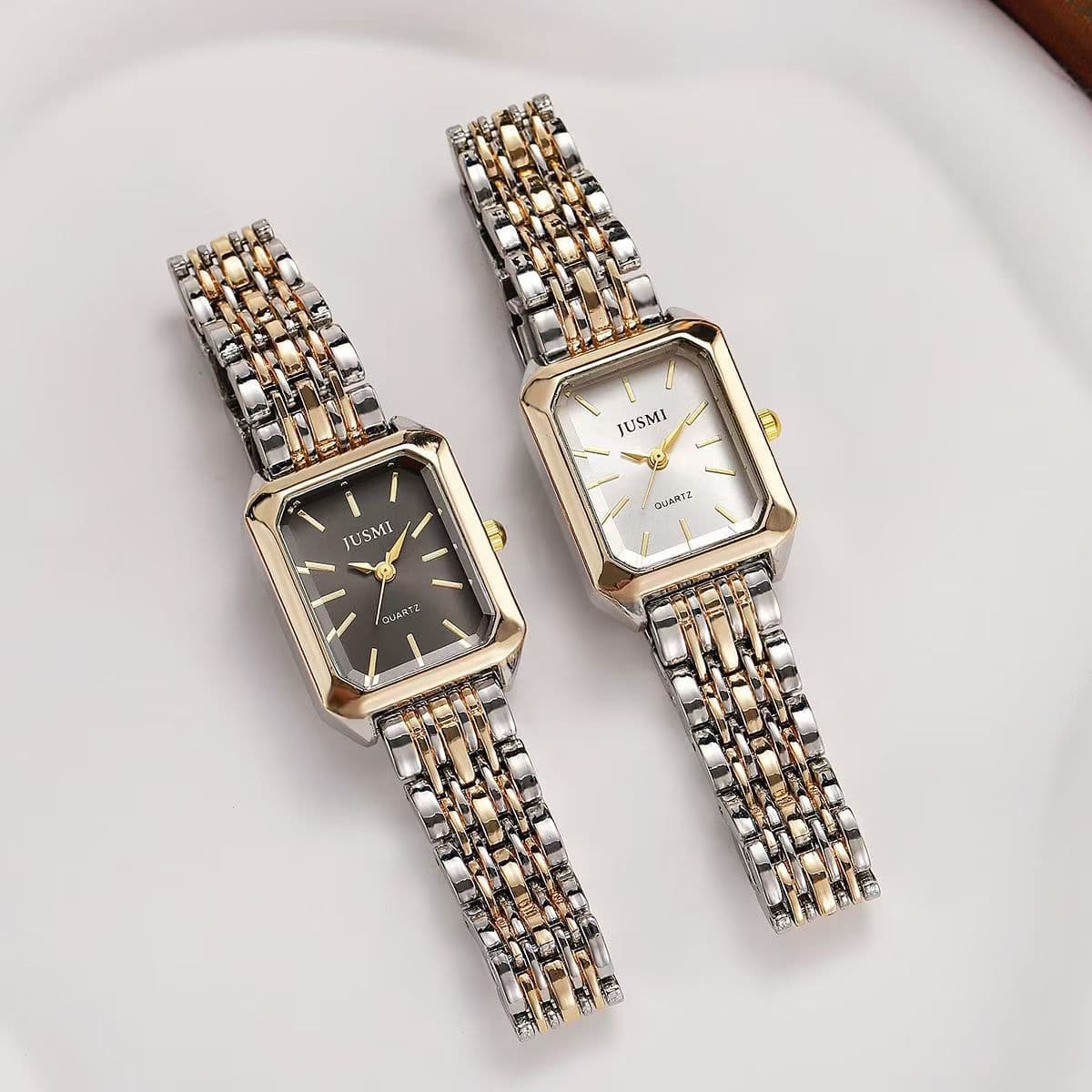 Elegant Ladies' Mechanical Watch – Minimalist Small Dial, Genuine Leather Strap, Luxury Gift For Women