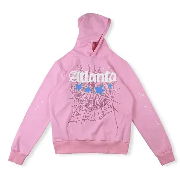 Sweat à capuche Spider pour enfants Sp5der 555555 Sweat à capuche pour garçons et filles, imprimé toile d'araignée de haute qualité