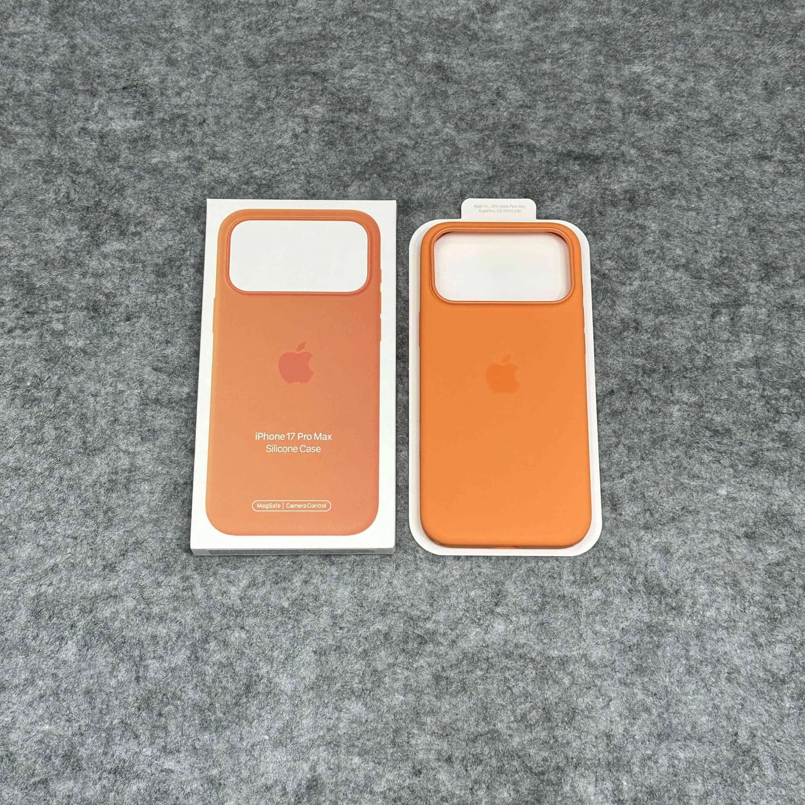 Étui magnétique en silicone d'origine pour iPhone Max Pro 17 / Mag.safe Cover