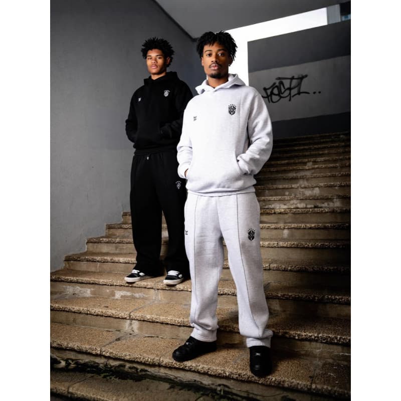Ensemble sweat à capuche et jogging tendance avec fermeture éclair pour homme et femme | Sweat-shirt décontracté et pantalon de détente