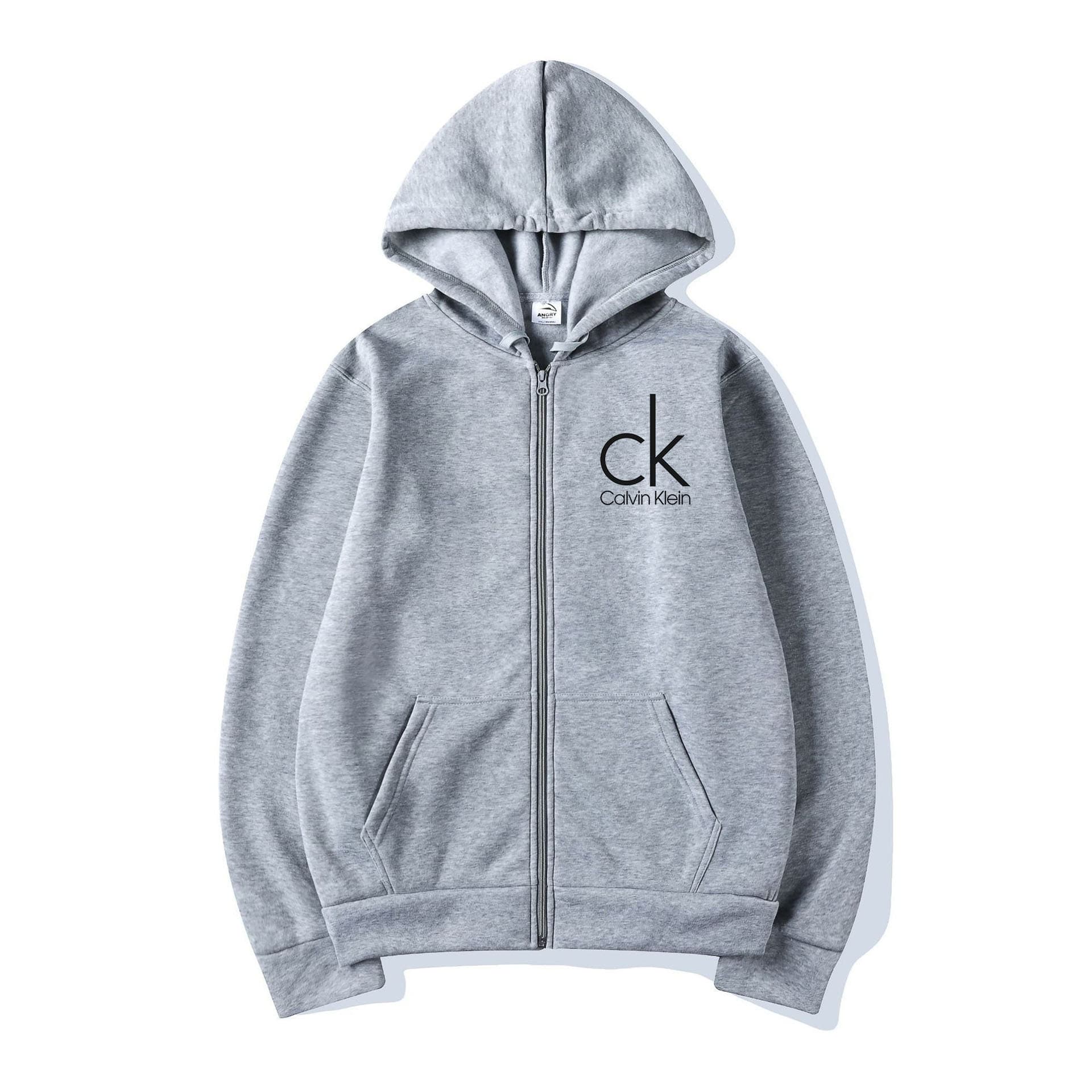 Cardigan imprimé sweat à capuche automne et hiver haut à fermeture éclair pour femme