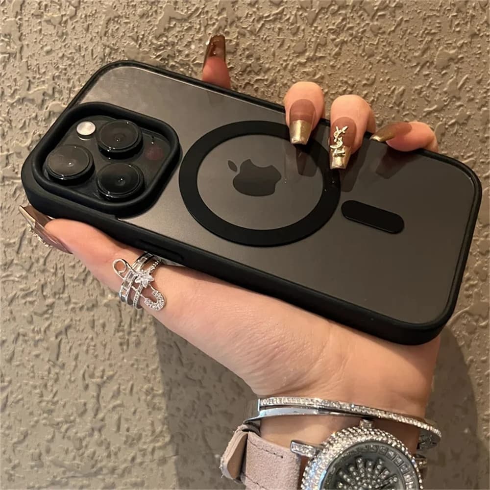 Coques de téléphone à chargement magnétique sans fil pour iPhone 14, 13, 12, 11 Pro Max, 15 Plus, antichoc
