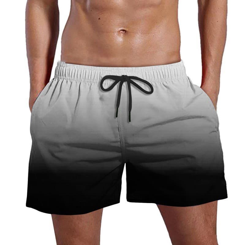 2025 Cross-Border Beach Men's Large Trunks Outdoor Five-Point Shorts Casual Versatile European And American Style