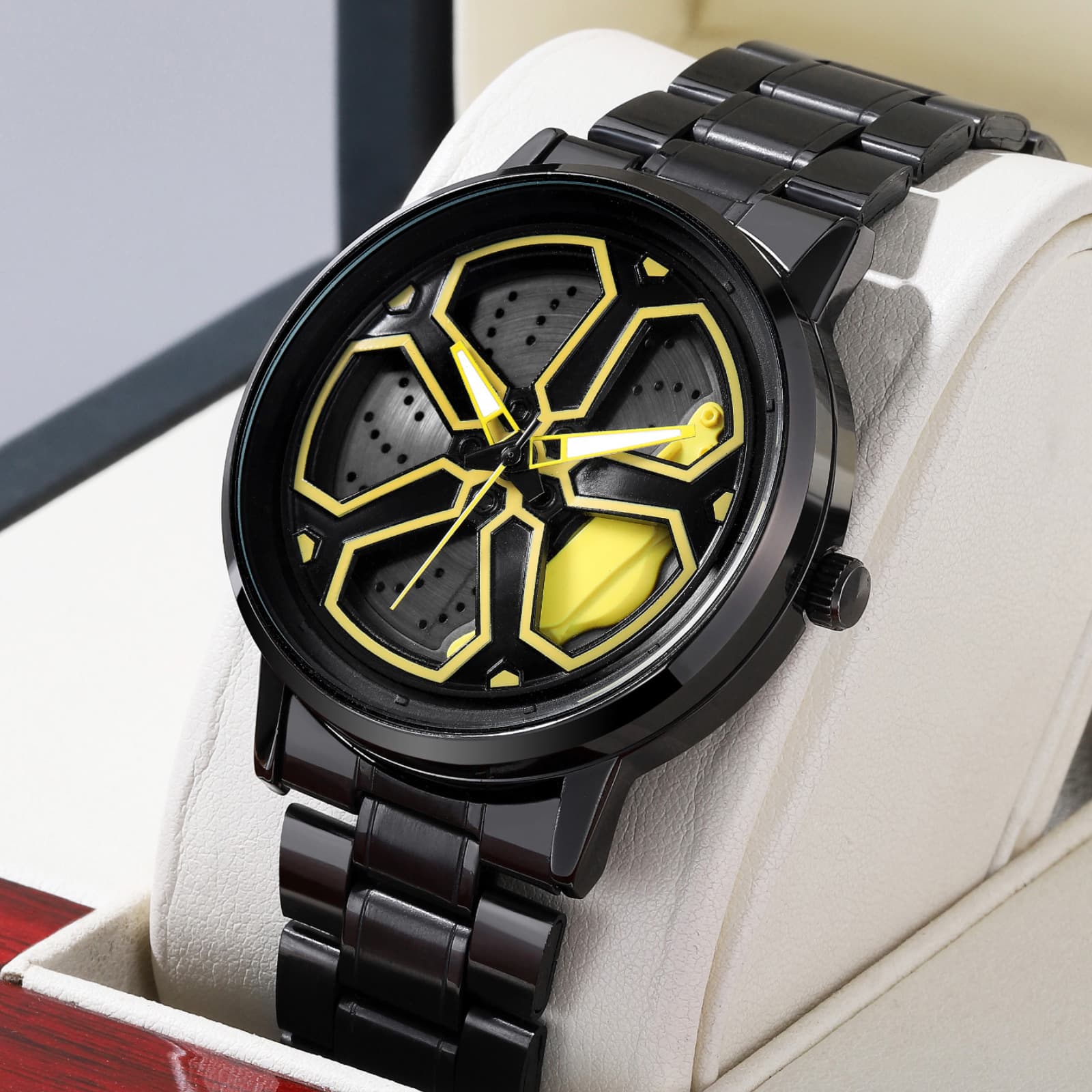 Sports Car Wheel Element Time Honored Watch Men's Wheel Sports Fashion Watch