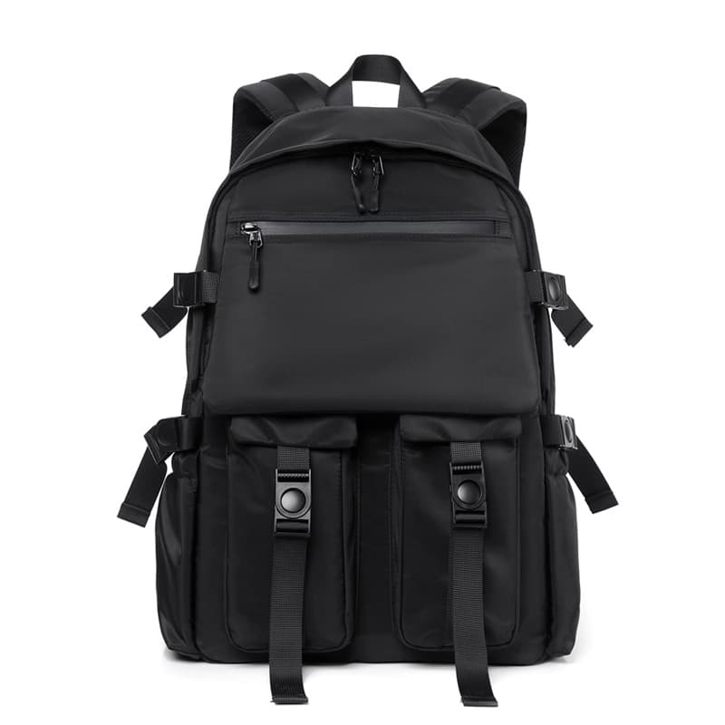 Practical backpack men's new fashion trend casual college student backpack men's large capacity travel computer backpack