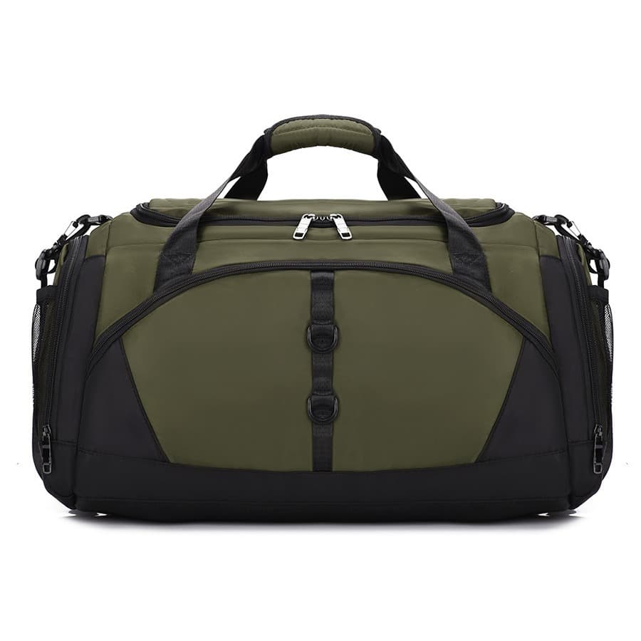 Travel Bags Unisex Large Capacity Simple Casual Luggage Bag With Shoe Compartment For Traveling, Travel Bag With Trolley