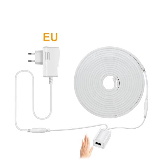 Smart Hand Sweep Neon Lights LED Cabinet Kitchen Lamp Motion Sensor Waterproof For Closet Cupboard DIY Christmas Decoration