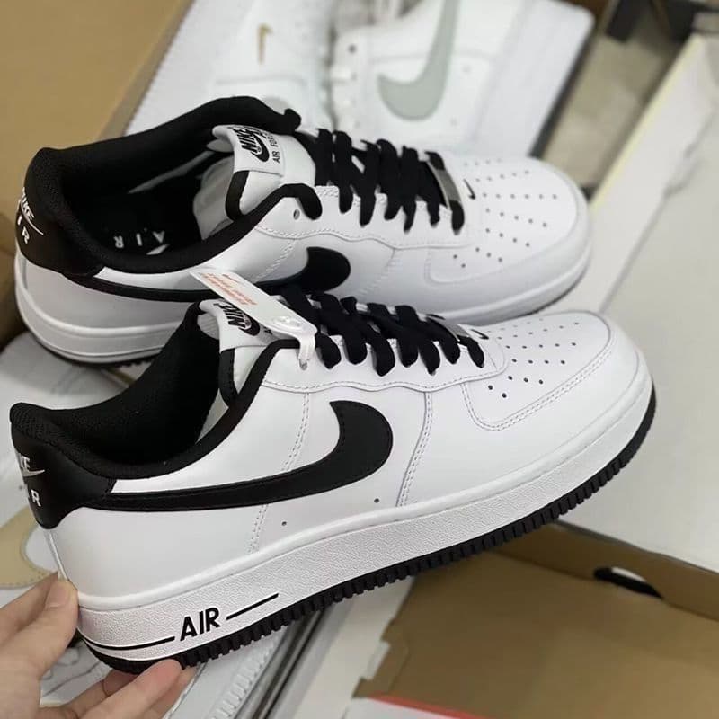 Chaussures de skate décontractées Air Force No.1 Silver Blue Ribbon Hook Campus High Beauty pour couple, style ins, début de printemps