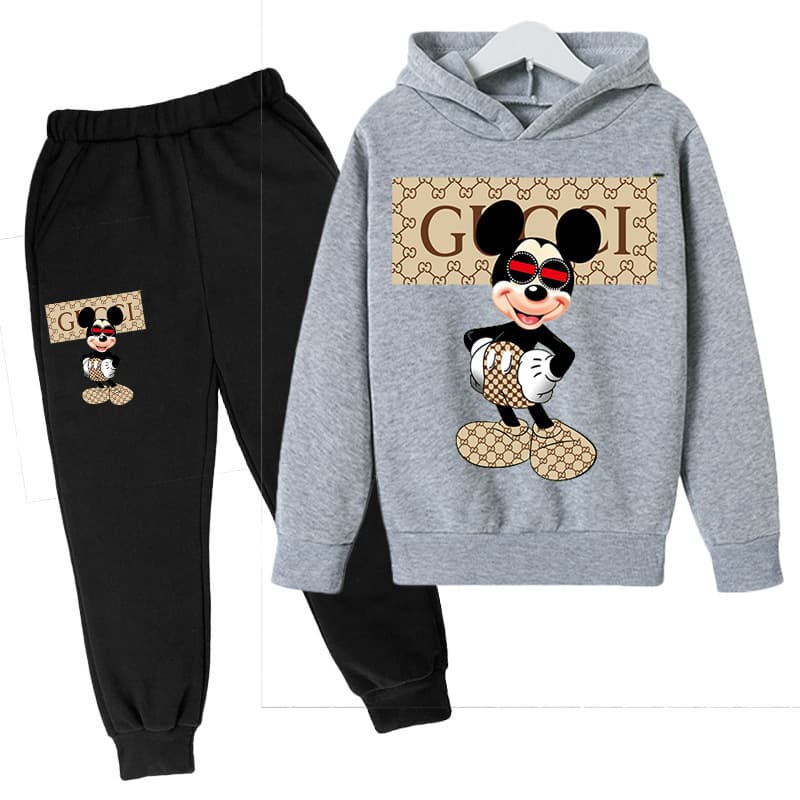 Vêtements pour bébé et mère Sweat à capuche tendance pour garçons et filles