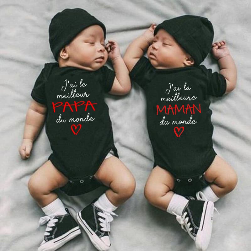 Mother & Kids Baby Clothing I Have The Best Mom Dad. Funny Baby Crawl Jumpsuit