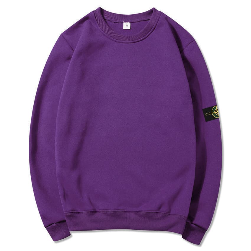 Sweat à capuche unisexe printemps-automne, couleur unie, style hip-hop, style île, coupe ample, col rond, sweat à capuche
