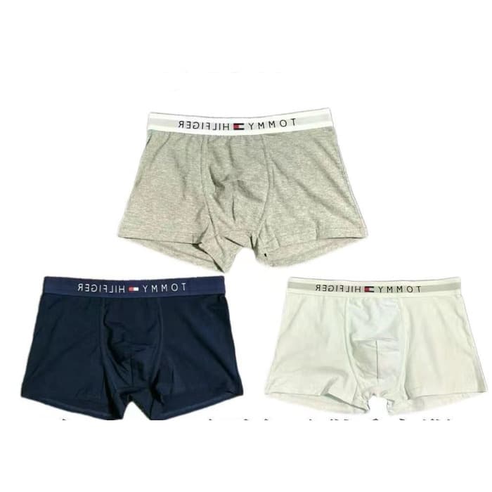 Sous-vêtements pour hommes américains TM en pur coton, confortables, taille moyenne, antibactériens, respirants