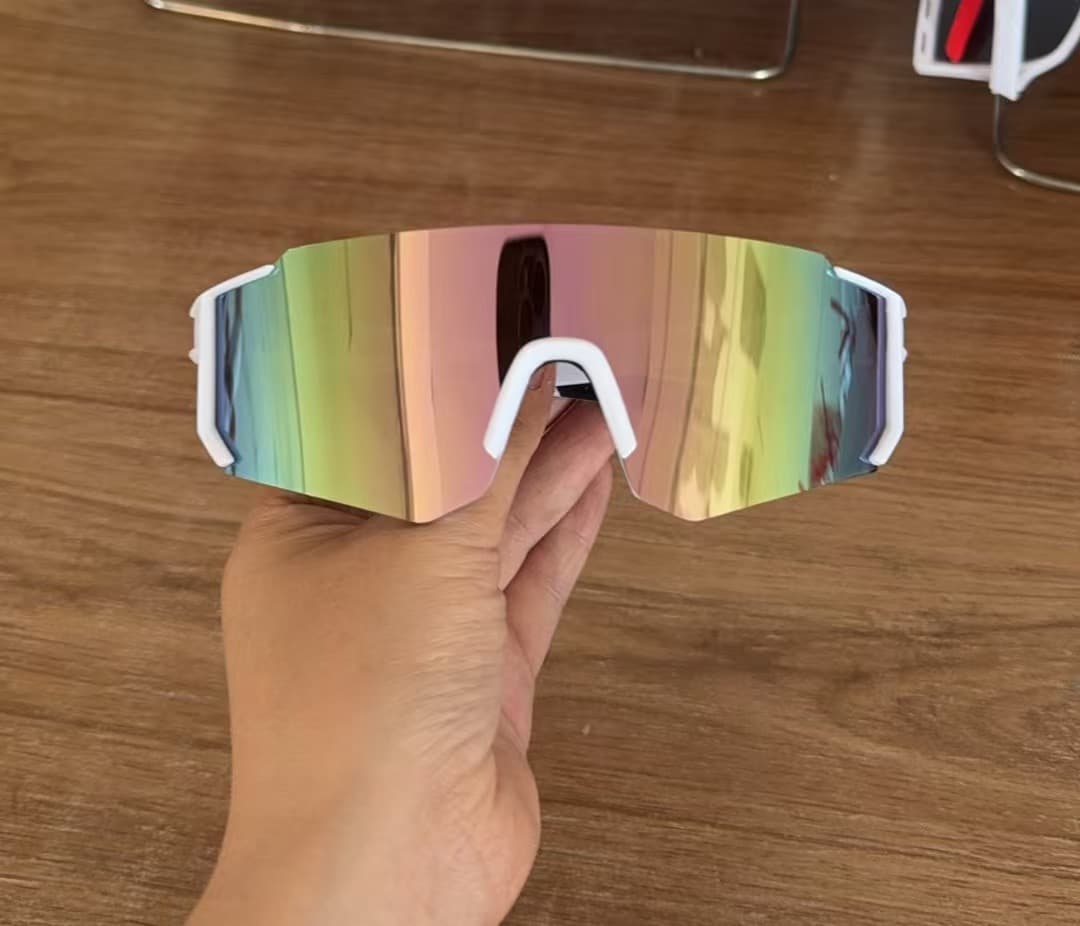 Lunettes de soleil colorées tendance pour l'alpinisme, le cyclisme, le ski et la conduite, anti-ultraviolets